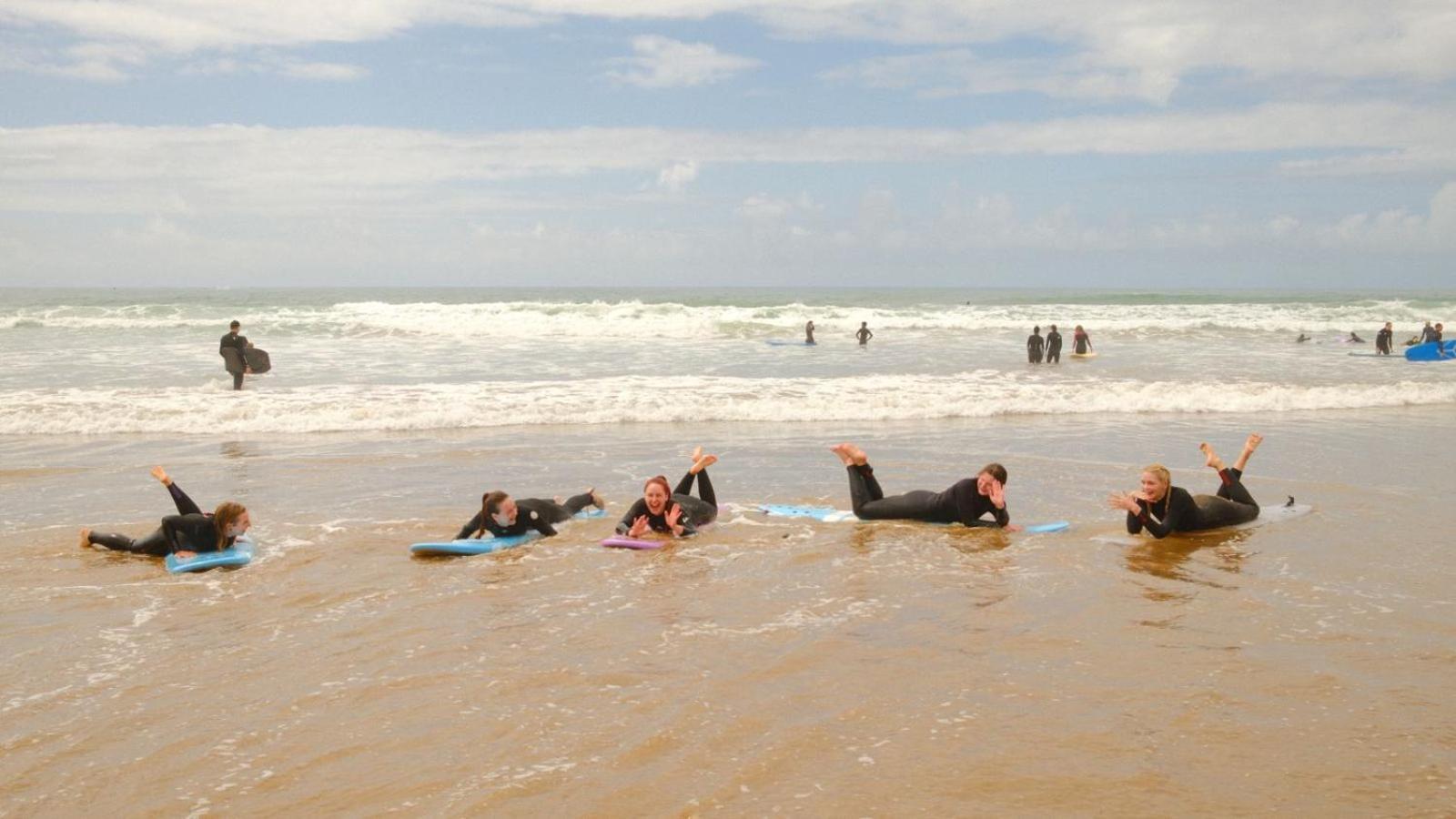 Sable Beach Surf Camp Taghazout Exteriér fotografie